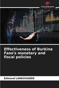 Effectiveness of Burkina Faso's monetary and fiscal policies