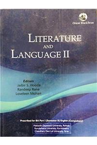 Literature And Language II