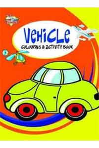Vehicle Colouring & Activity Book