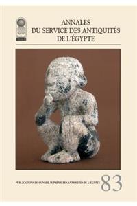 Annales Du Service Des AntiquitÃ©s de l'Egypte: Vol. 83