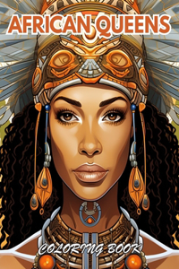 African Queens Coloring Book