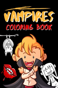Vampires Coloring Book