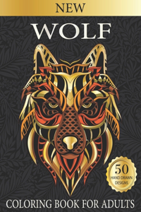 Wolf Coloring Book For Adults