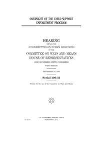 Oversight of the Child Support Enforcement Program