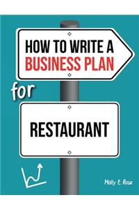 How To Write A Business Plan For Restaurant