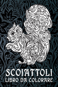 Scoiattoli - Libro da colorare