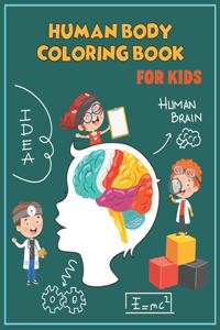 Human Body Coloring Book For Kids