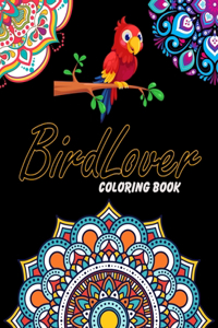 Bird Lover Coloring Book