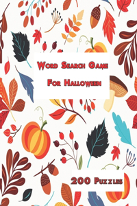 Word Search Games For Halloween
