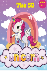 The 50 Unicorn Coloring Book