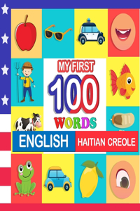 my first 100 words English-Haitian creole