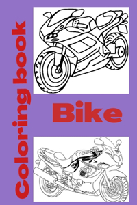 Bike Coloring book