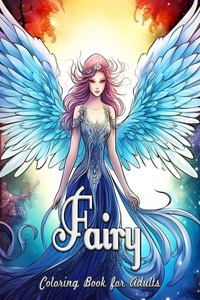 Fairy Coloring Book for Adults