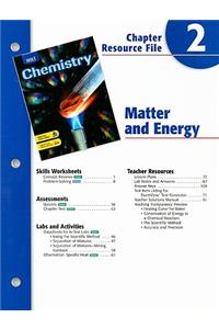 Holt Chemistry Chapter 2 Resource File: Matter and Energy