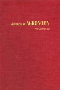 Advances in Agronomy Volume 33