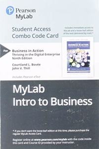 Mylab Intro to Business with Pearson Etext -- Combo Access Card -- For Business in Action