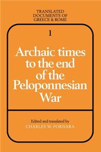 Archaic Times to the End of the Peloponnesian War