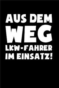 LKW-Fahrer im Einsatz!