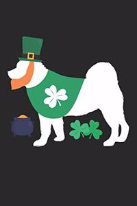 Shiba Inu Notebook - St. Patrick's Day Gift for Shiba Inu Lovers - Shiba Inu Journal