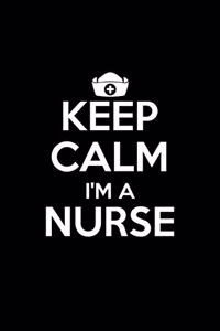 Keep Calm I'm A Nurse