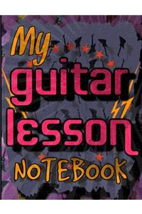 My Guitar Lesson Notebook