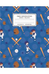 Primary Composition Notebook Grades K-2 Story Journal