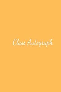 Class Autograph