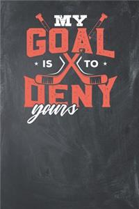 My Goal is to Deny Yours