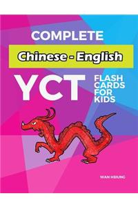 Complete Chinese - English YCT Flash Cards for kids