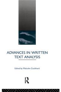 Advances in Written Text Analysis