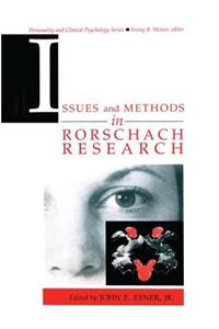 Issues and Methods in Rorschach Research