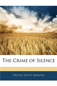 The Crime of Silence