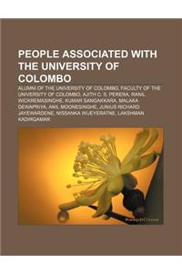 People Associated with the University of Colombo