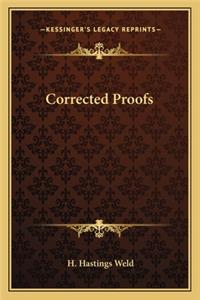 Corrected Proofs