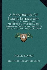 Handbook of Labor Literature