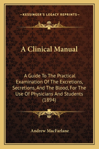 A Clinical Manual