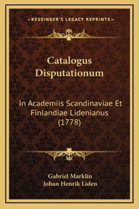 Catalogus Disputationum