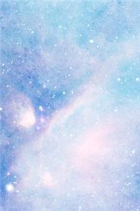 Painted Galaxy Composition Notebook - Small Ruled Notebook - 6x9 Lined Notebook (Softcover Journal / Notebook / Diary)