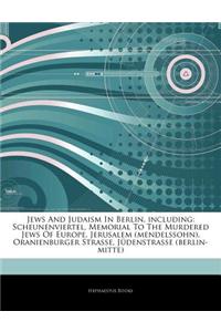 Articles on Jews and Judaism in Berlin, Including