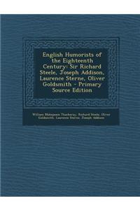 English Humorists of the Eighteenth Century