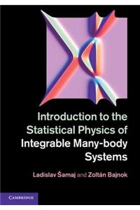 Introduction to the Statistical Physics of Integrable Many-Body Systems