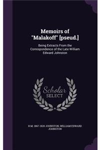 Memoirs of Malakoff [pseud.]