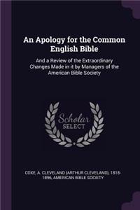 An Apology for the Common English Bible