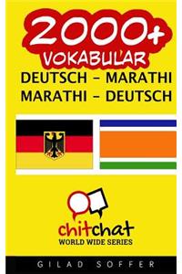 2000+ Deutsch - Marathi Marathi - Deutsch Vokabular