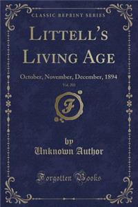 Littell's Living Age, Vol. 203