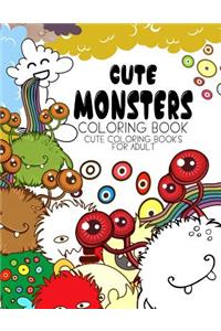 Cute Monsters Coloring Book