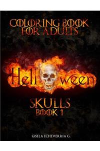 HALLOWEEN Skulls Book 1