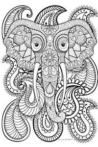 Elephant - A Color Your Cover Journal