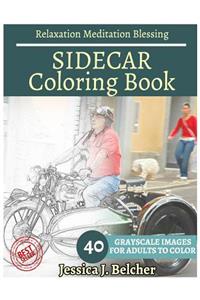 SIDECAR Coloring book for Adults Relaxation Meditation Blessing