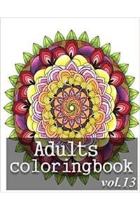 Adult Coloring Book: Stress Relieving Coloring Book: 13